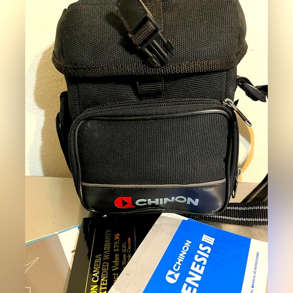 Chinon Genesis III Macro Zoom Lens 38-110mm Automatic Point Shoot Film Camera - Picture 10 of 15